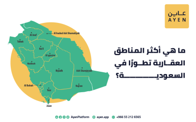 ما هي أكثر المناطق العقارية تطورًا في السعودية؟